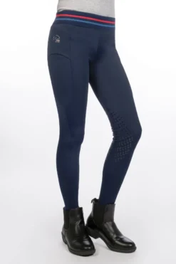 HKM KIDS Reitleggings -Aymee- Silikon-Kniebesatz