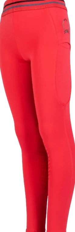 HKM KIDS Reitleggings -Aymee- Silikon-Kniebesatz