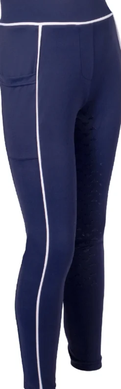HKM KIDS Reitleggings -Maui- Silikon-Vollbesatz