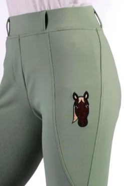 HKM Kids Reitleggings -Mia- Silikon-Vollbesatz
