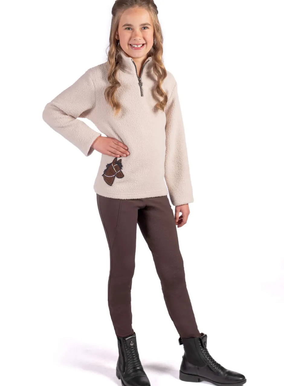 HKM Kids Reitleggings -Mia- Silikon-Vollbesatz