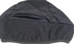 HKM Kopfwärmer aus Fleece und Netzgewirke, unisize, schwarz