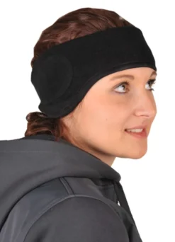 HKM Ohrwärmer aus Fleece, unisize, schwarz