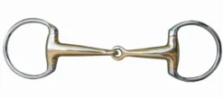 HKM Olivenkopfgebiss, 16 mm Argentan mit Edelstahlring