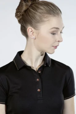 HKM Poloshirt -Rosegold Glamour- Style