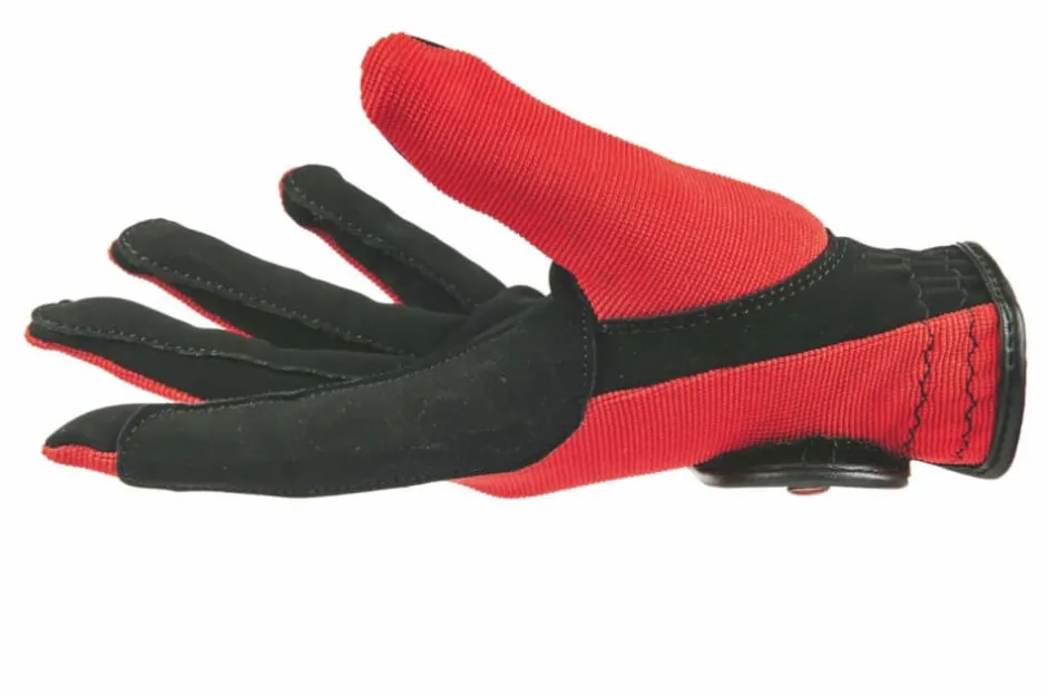 HKM PRO-TEAM Reithandschuh -Professional Nubuk Lederimitat-