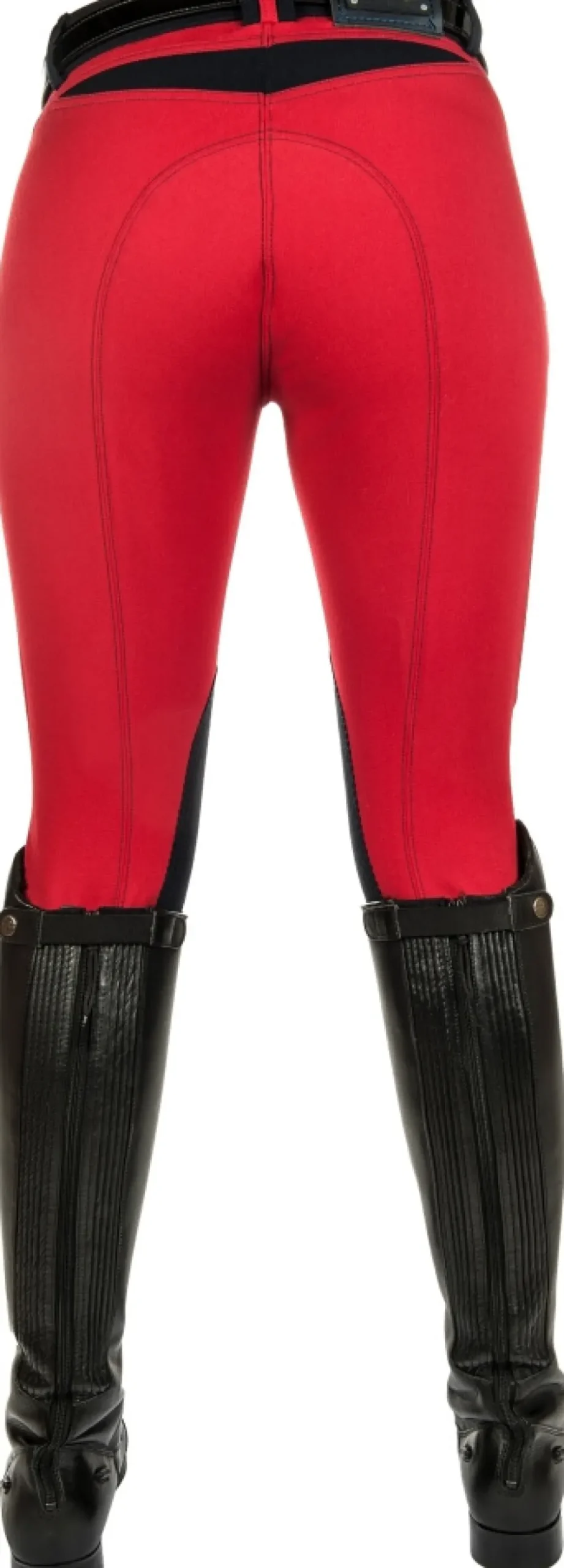 HKM PRO-TEAM Reithose -Dynamic contrast- Alos Kniebesatz