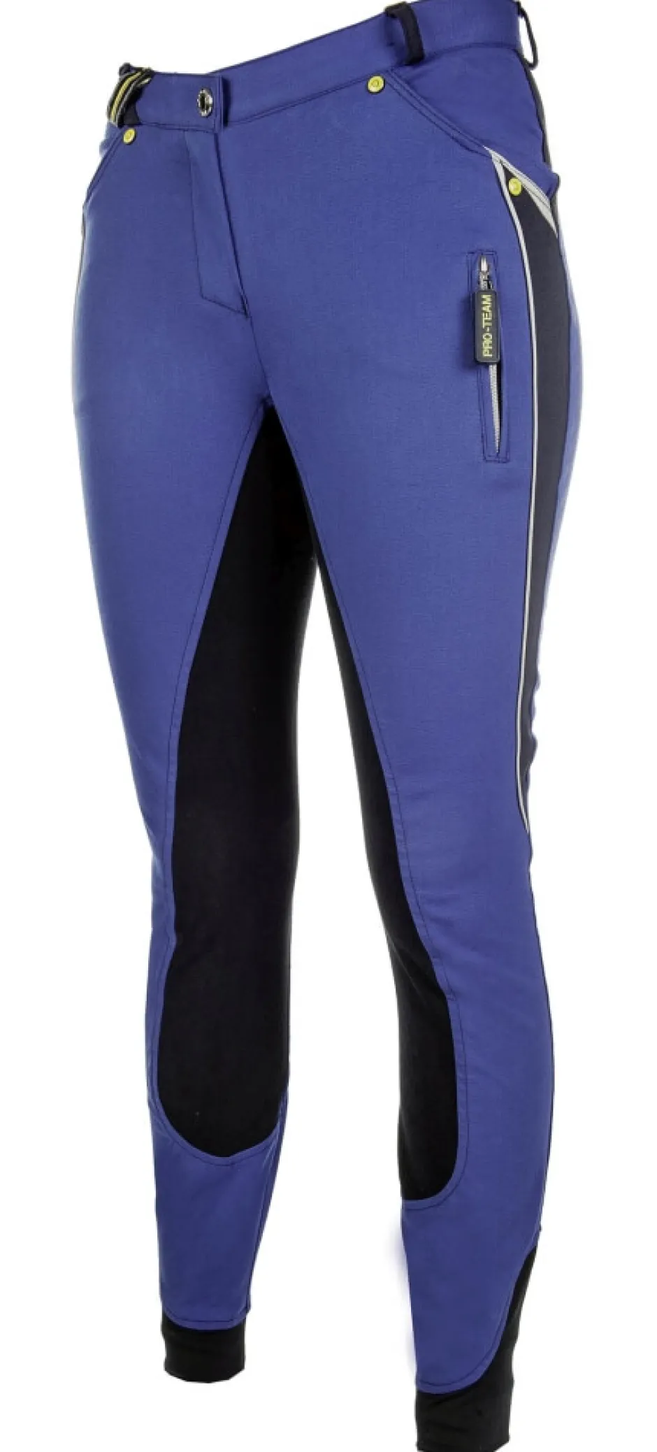HKM PRO-TEAM Reithose -Flash- Dreiviertel Alos Besatz