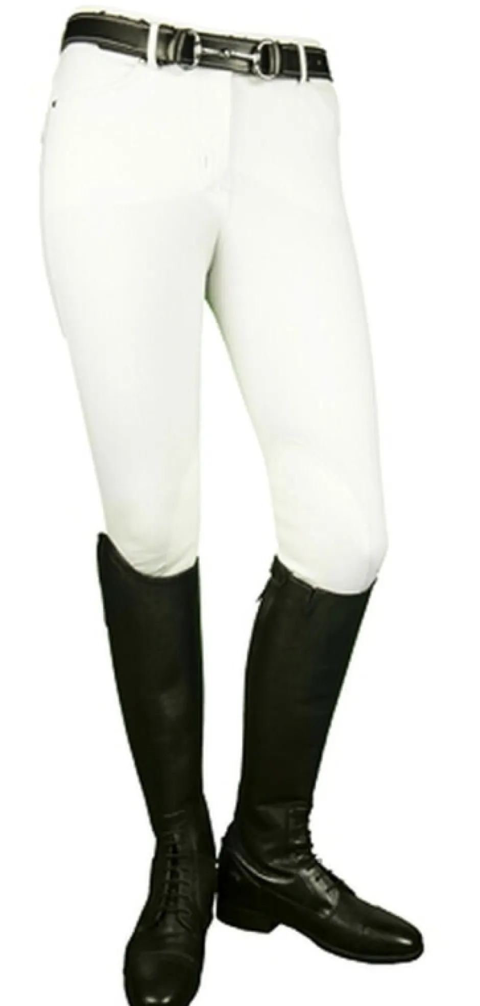 HKM PRO-TEAM Reithose -Helsinki- 4 pockets Alos Kniebesatz