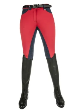 HKM PRO-TEAM Reithose -International- Silikon Kniebesatz