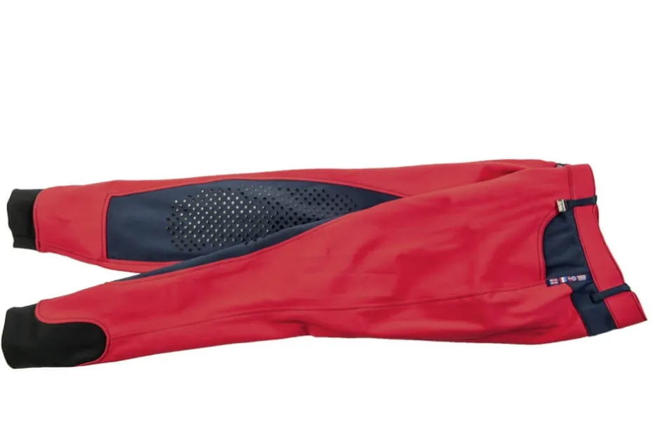 HKM PRO-TEAM Reithose -International- Silikon Kniebesatz