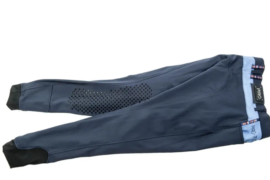HKM PRO-TEAM Reithose -International- Silikon Kniebesatz