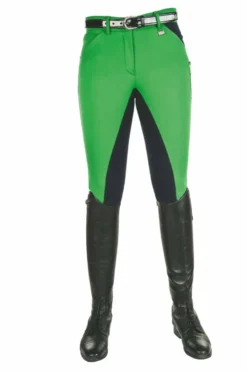HKM PRO-TEAM Reithose pocket flap -Global Team- Dreiviertel Alos Besatz
