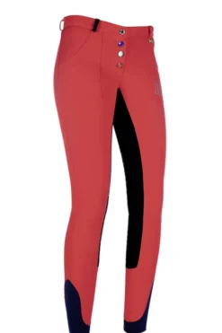HKM PRO-TEAM Reithose Reithose -Performance- Dreiviertel Alos Besatz