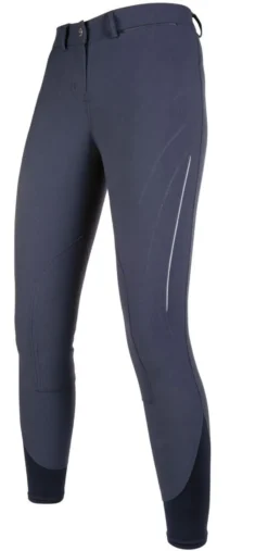 HKM PRO-TEAM Reithose - ZOE-Stoffkniebesatz reflection