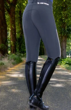 HKM PRO-TEAM Reithose - ZOE-Stoffkniebesatz reflection