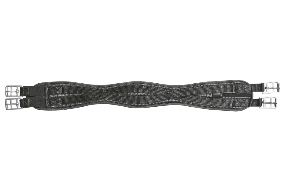 HKM PVC Soft Sattelgurt Waffeloptik -Elastik-