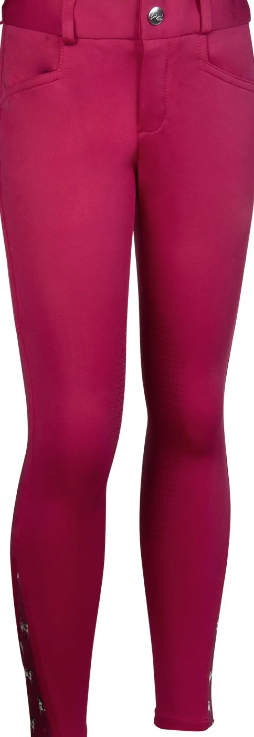 HKM Reithose -Allure Cheval- Silikon-Kniebesatz