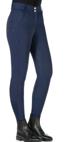 HKM Reithose -Ari Mid Rise- Silikon-Vollbesatz