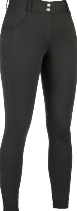 HKM Reithose -Ari Mid Rise- Silikon-Kniebesatz