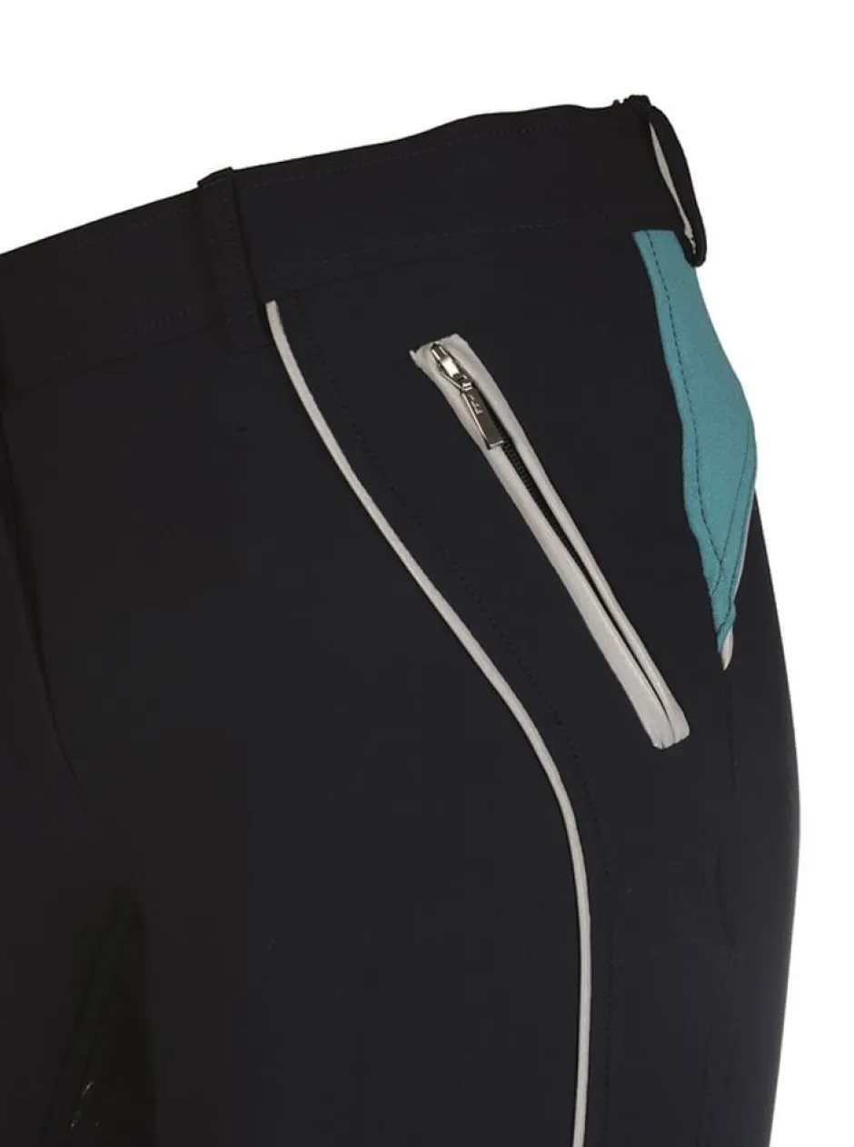 HKM Reithose -Athletic reflective- Silikon-Vollbesatz