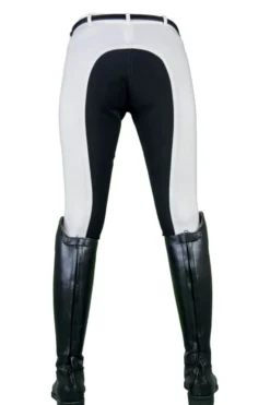 HKM Reithose -Basic Belmtex Grip- Dreiviertel Besatz
