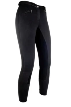 HKM Reithose -Basic Belmtex Grip Easy- Dreiviertel Besatz