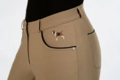 HKM Reithose -Beagle- Silikon-Vollbesatz