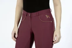 HKM Reithose -Beagle- Silikon-Vollbesatz