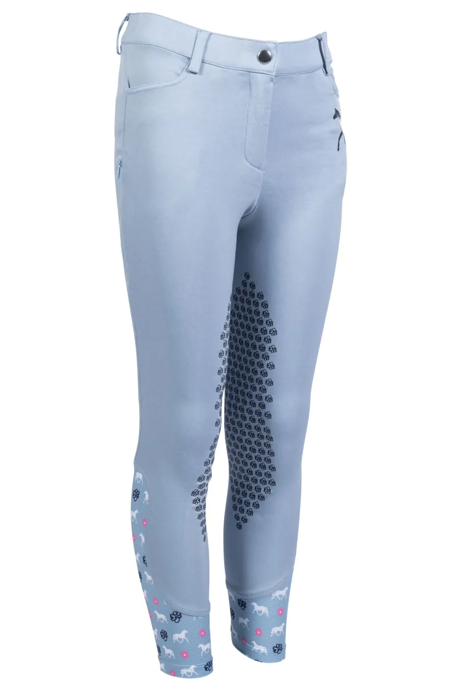 HKM Reithose -Bria- Silikon-Kniebesatz