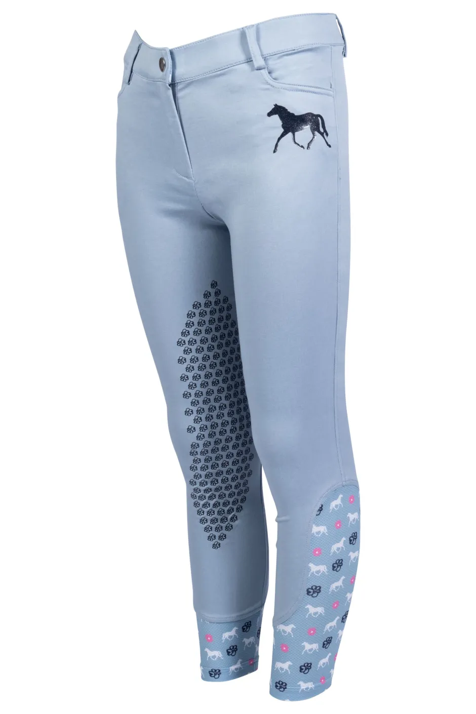 HKM Reithose -Bria- Silikon-Kniebesatz
