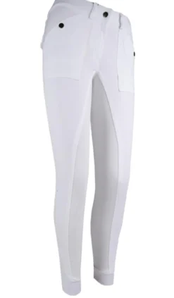 HKM Reithose -Cargo- Silikon Vollbesatz