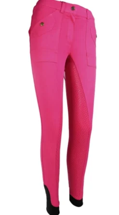 HKM Reithose -Cargo- Silikon Vollbesatz