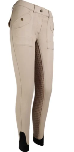 HKM Reithose -Cargo- Silikon Vollbesatz