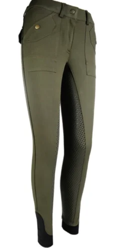 HKM Reithose -Cargo- Silikon Vollbesatz