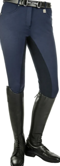 HKM Reithose -Comfort fit- Dreiviertel Alos Besatz