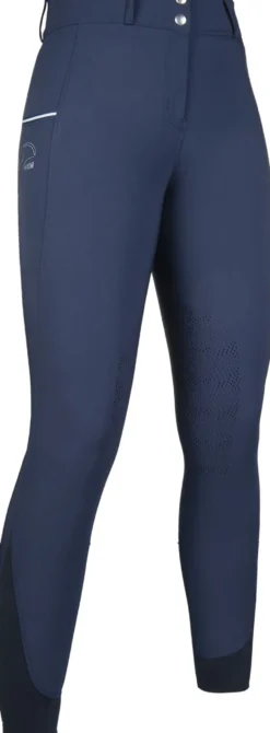 HKM Reithose -Comfort FLO- Style Silikon-Kniebesatz