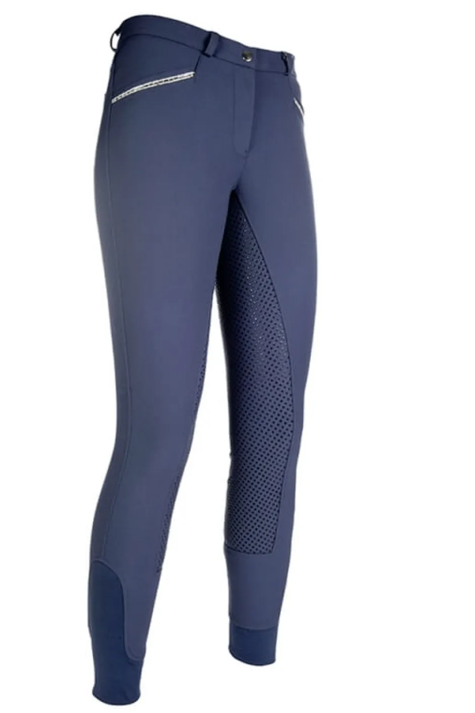 HKM Reithose -Crystal- Silikon Vollbesatz