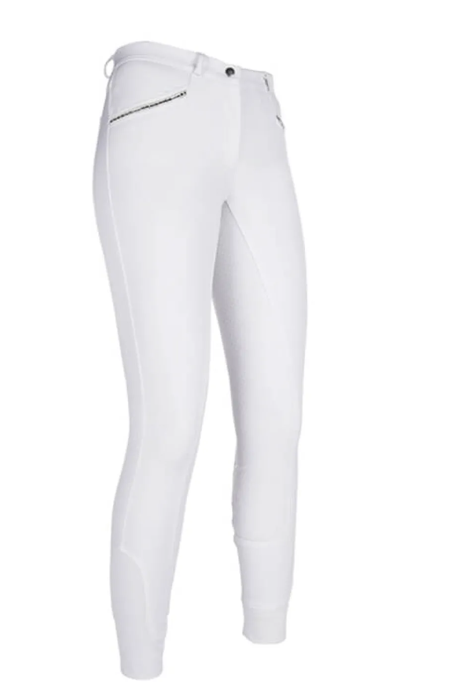 HKM Reithose -Crystal- Silikon Vollbesatz