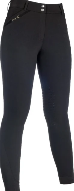 HKM Reithose -Essentials- Silikon-Kniebesatz