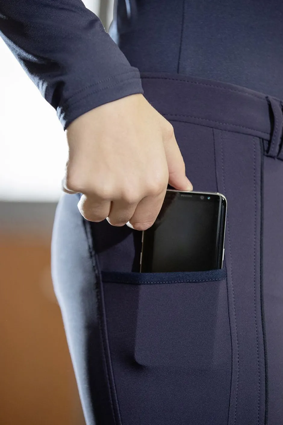 HKM Reithose -Future ZOE- side pocket
