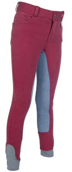 HKM Reithose -Girls vs. Boys Contrast- Dreiviertel Alos Besatz