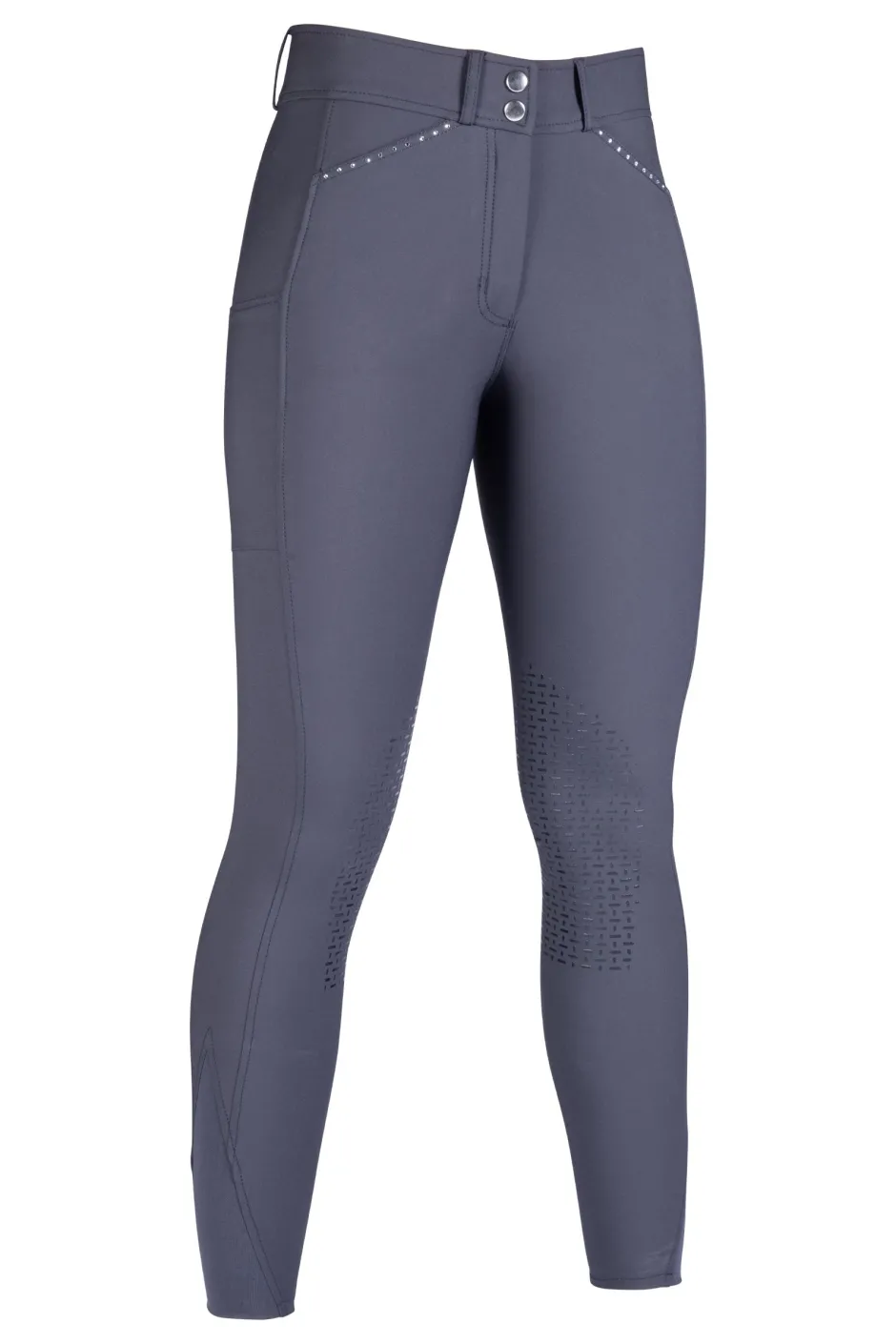 HKM Reithose -Helene- Silikon-Kniebesatz