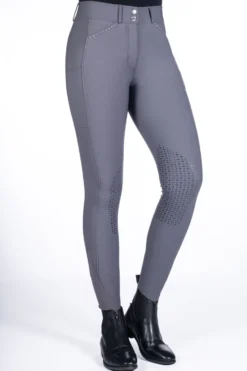 HKM Reithose -Helene- Silikon-Kniebesatz