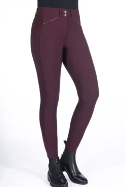 HKM Reithose -Helene- Silikon-Kniebesatz