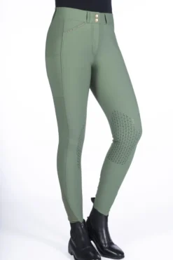 HKM Reithose -Helene- Silikon-Kniebesatz