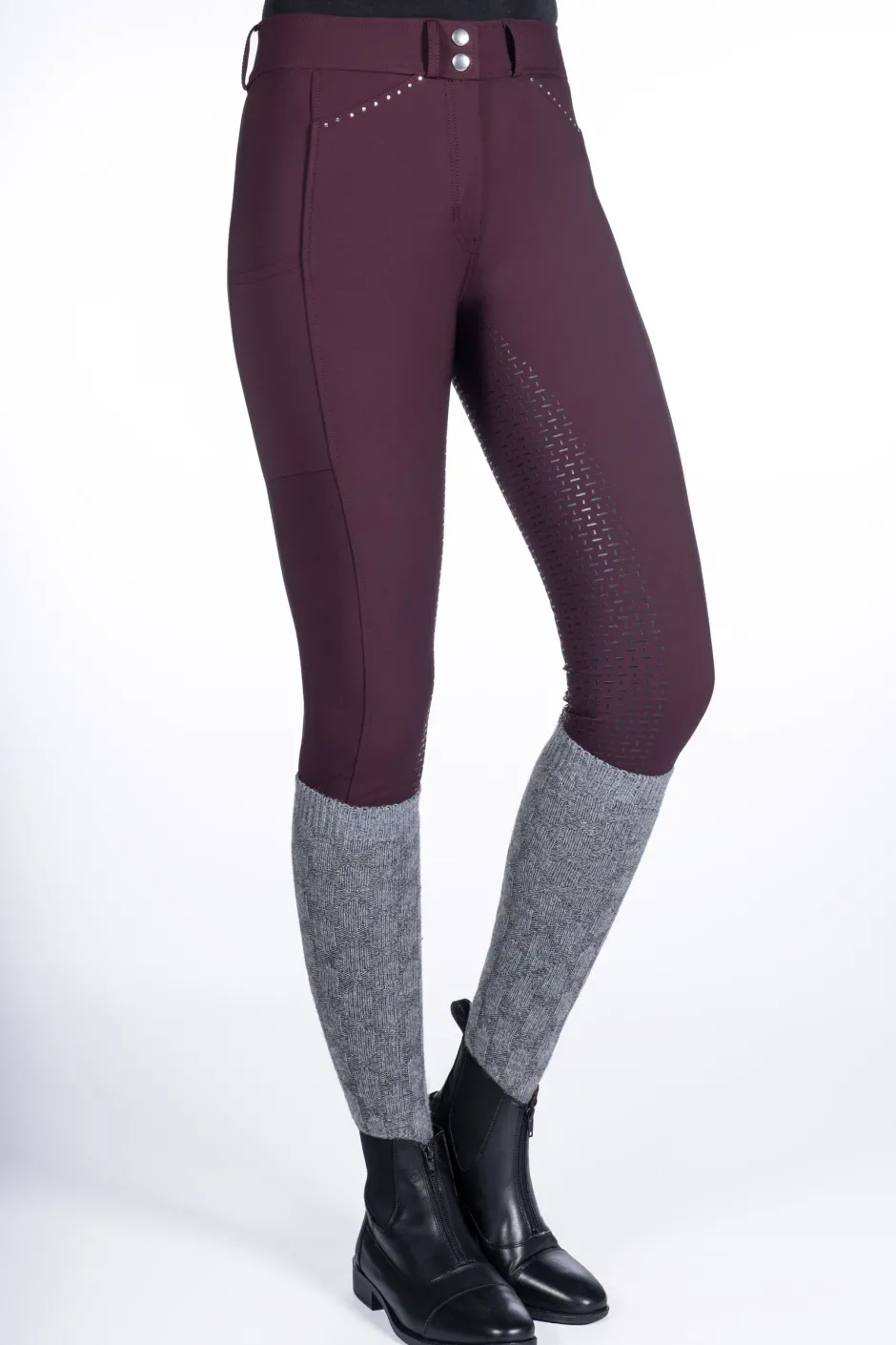HKM Reithose -Helene- Silikon-Vollbesatz