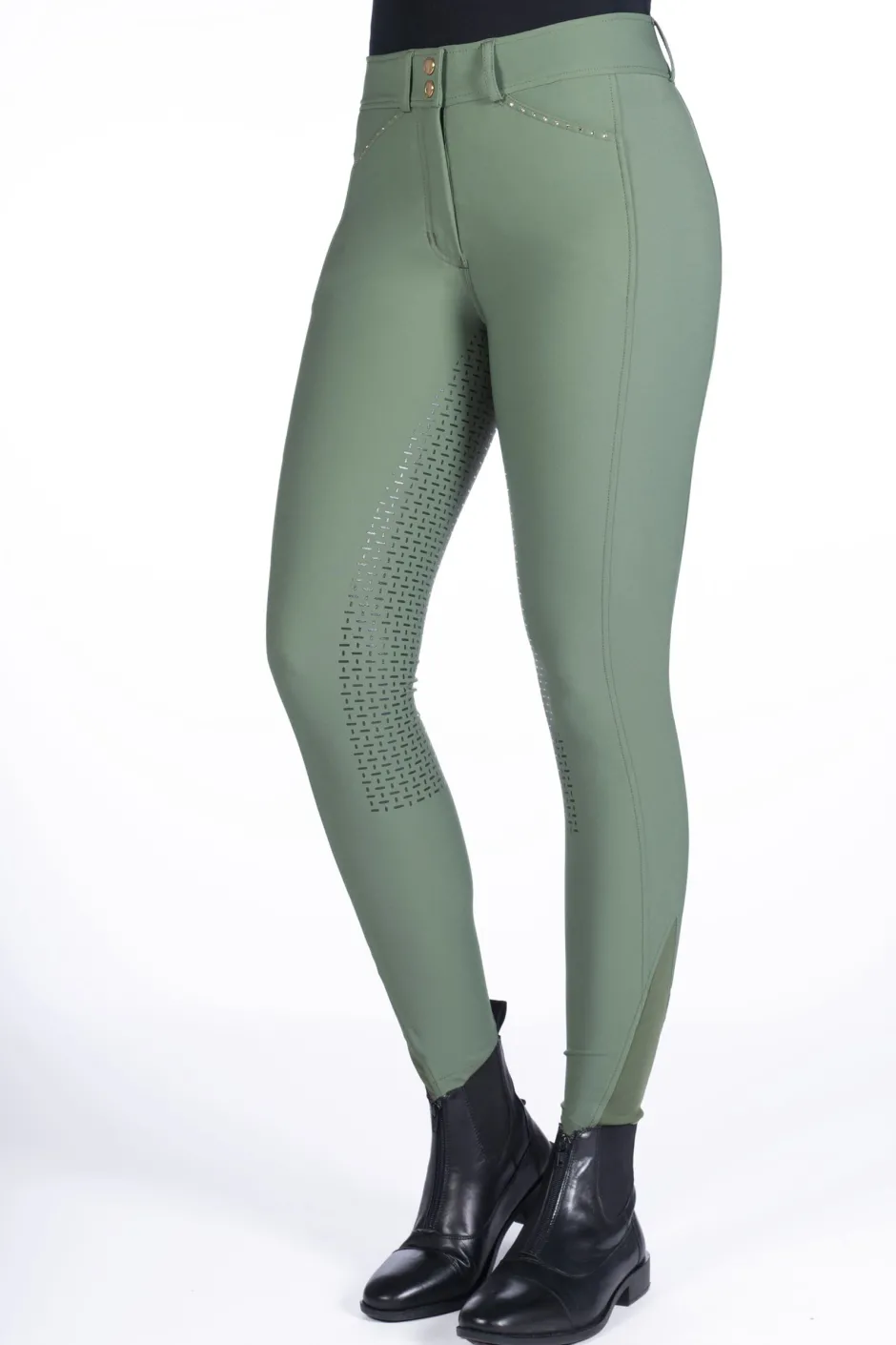 HKM Reithose -Helene- Silikon-Vollbesatz