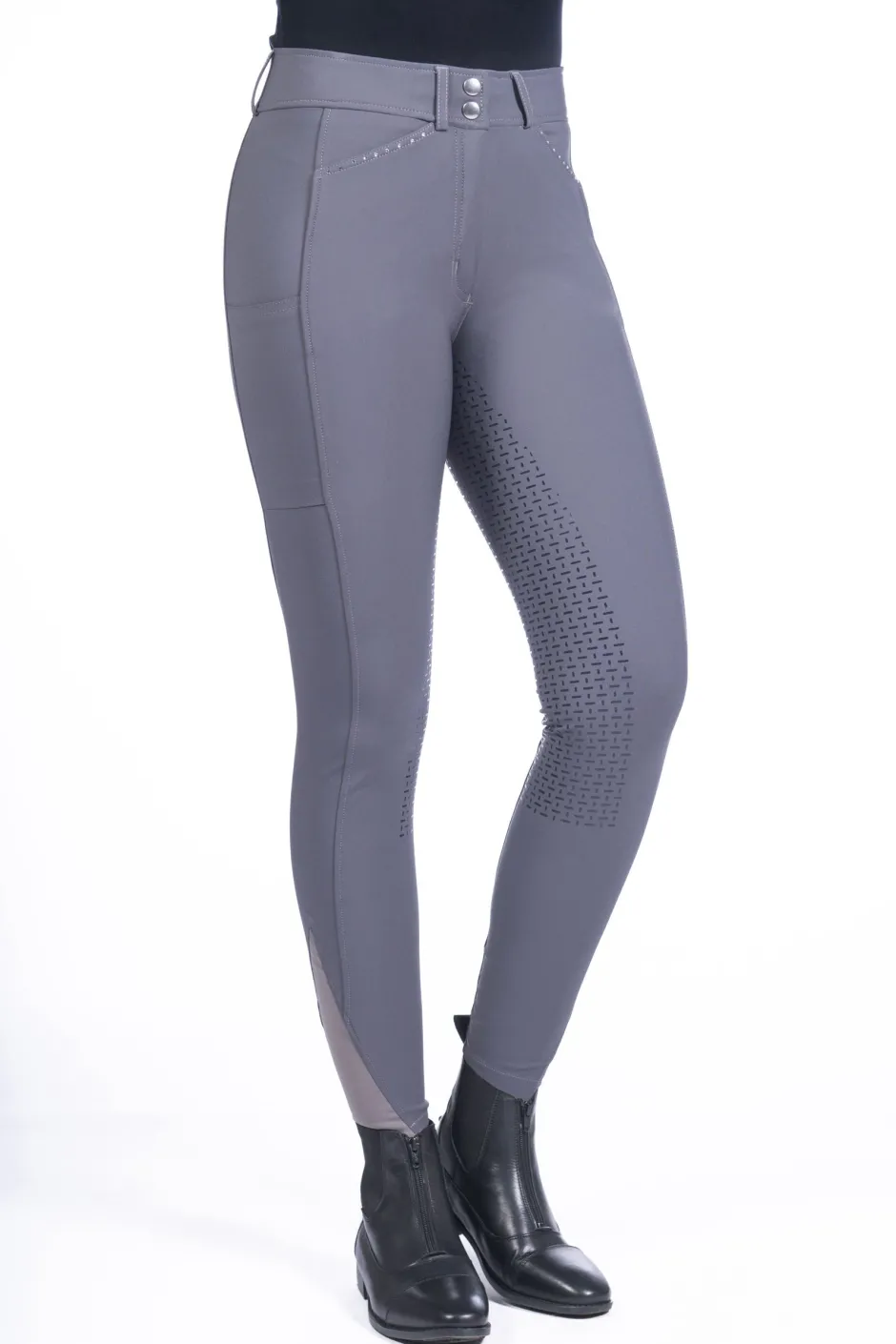 HKM Reithose -Helene- Silikon-Vollbesatz