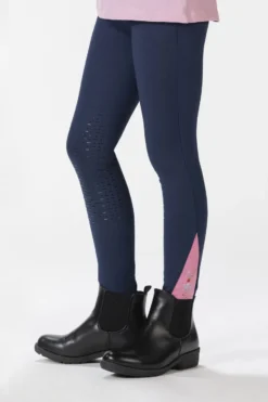 HKM Reithose -Horse Spirit- Silikon-Kniebesatz